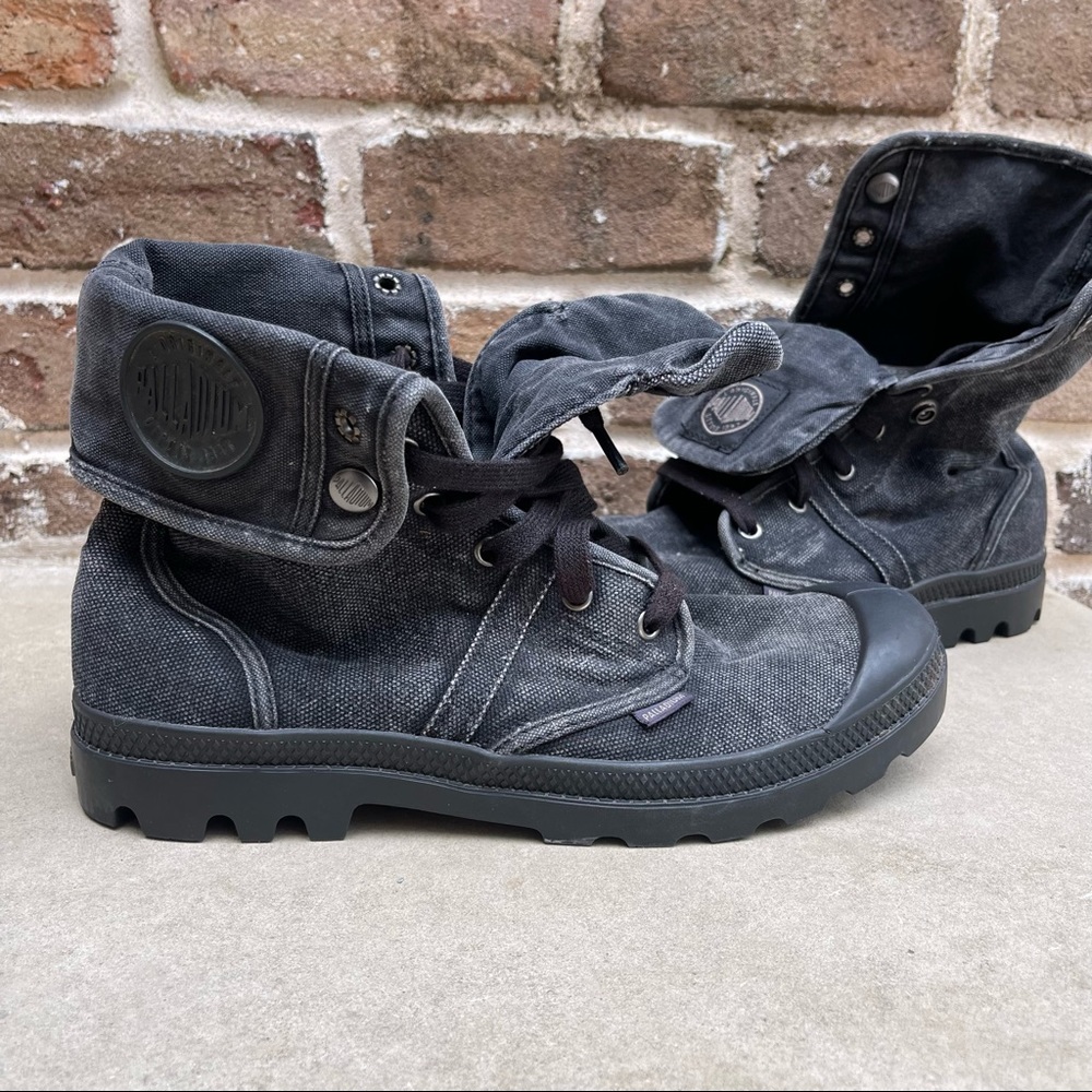 Palladium Pallabrouse Baggy | vintage black BAGGY BLACK/BLACK mens high tops